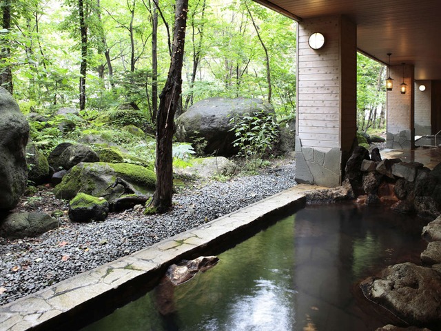 層雲峡温泉 朝陽リゾートホテル 【一泊朝食付き】＜バイキング＞赤白二色の温泉＆朝食は世界各国のお料理バイキングを満喫！（017）