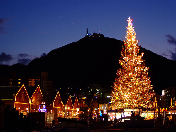 ラビスタ函館ベイ ★【☆Xmas限定☆】海上に浮かぶ巨大クリスマスツリーが見える「函館山側」確約(朝食付)