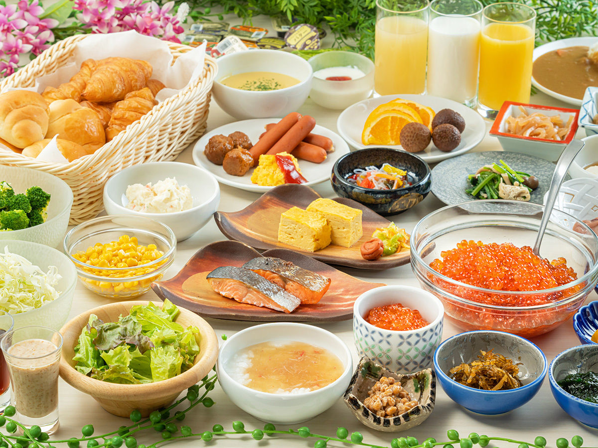 イマジン ホテル＆リゾート函館 【1泊朝食】函館グルメを朝からたっぷり♪＜いくら食べ放題＞ほか、大満足のバイキング