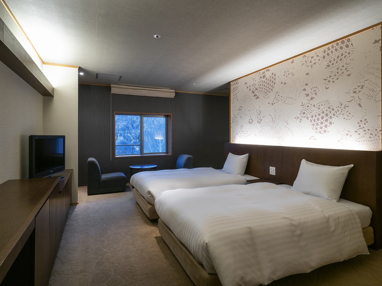 層雲閣MOUNTAIN RESORT 1923 デラックスツイン30㎡（禁煙） 