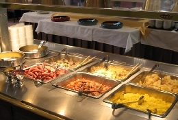 天都の宿　網走観光ホテル 『夕食飲み放題／軽夕食ブッフェ』気軽に軽夕食ハーフブッフェ＋ビール含む90分飲み放題でほろ酔いディナー