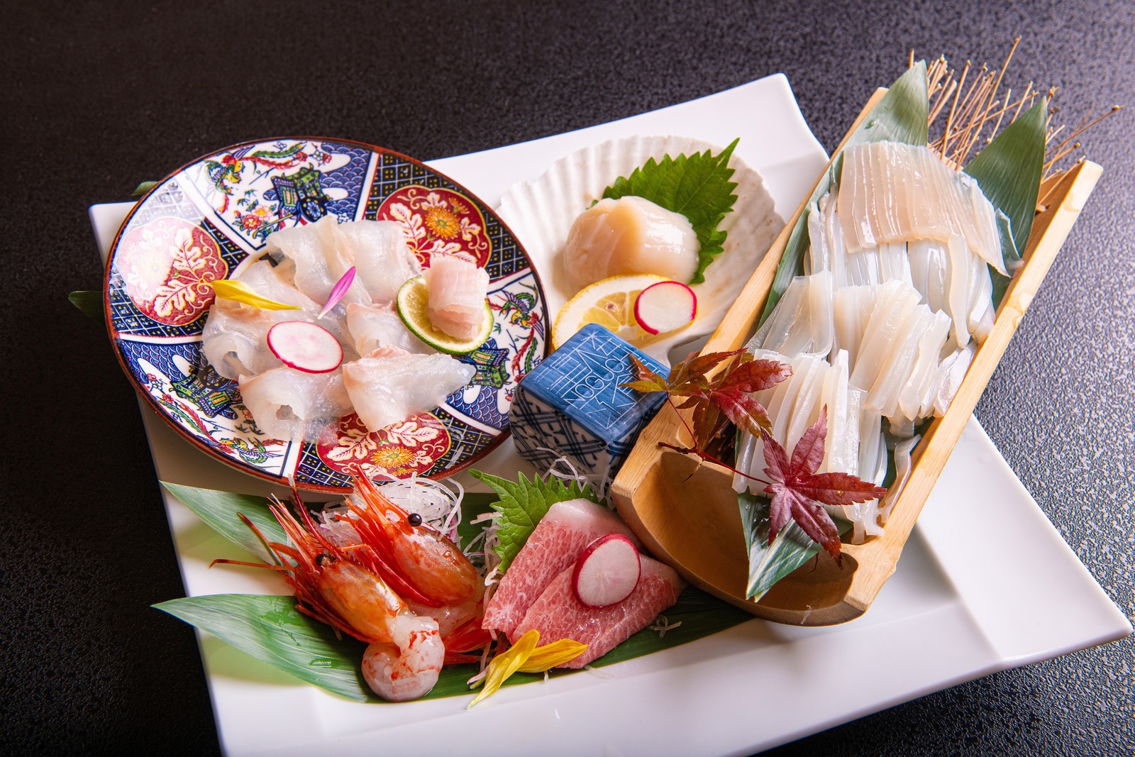 望楼NOGUCHI函館 【夕食お造りアップグレード「極」】港町函館ならでは～料理長厳選の旬の新鮮魚介を堪能／1泊2食 