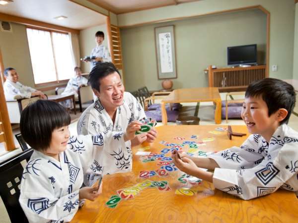 湯元啄木亭 家族でゆったり宿泊できる和室。