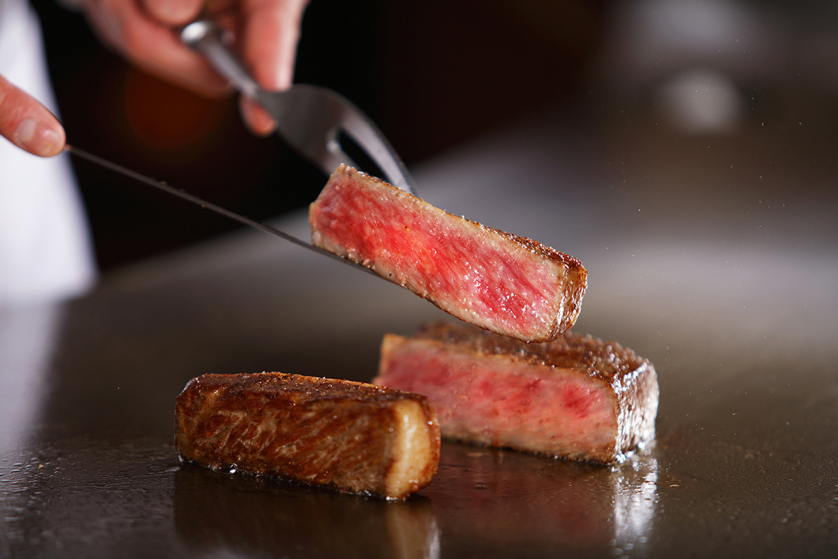 グランドパーク小樽 【鉄板焼コース】北海道の季節の食材を、贅沢な時間と共に。鉄板焼ディナープラン＜朝夕２食付＞