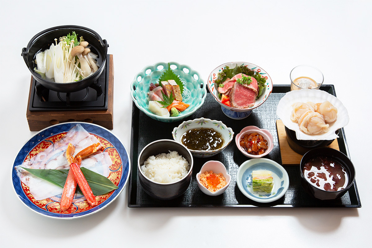 サフィールホテル稚内 【2食付◆宗谷御膳】ご夕食は3つの海に面した稚内の“海の幸”！名物の『たこしゃぶ』♪