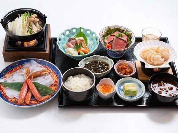 サフィールホテル稚内 【2食付◆宗谷御膳】ご夕食は3つの海に面した稚内の“海の幸”！名物の『たこしゃぶ』♪