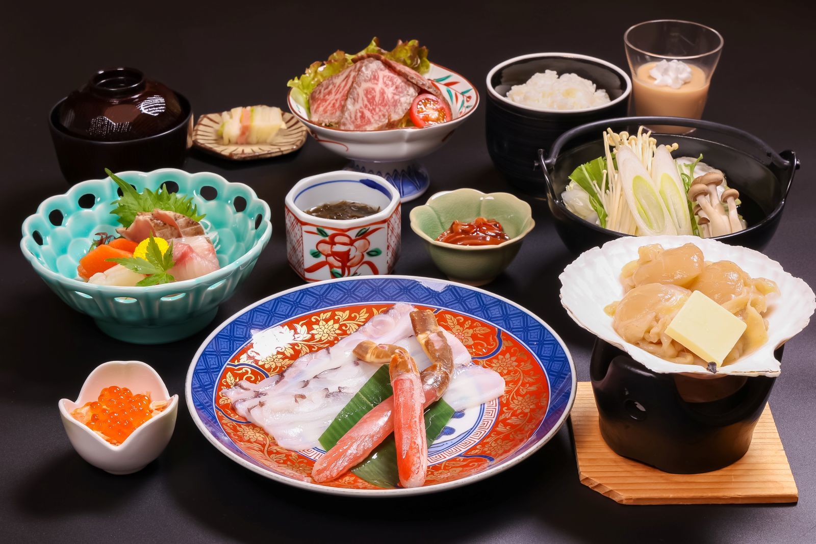 サフィールホテル稚内 【タイムセール◇2食付】ご夕食は3つの海に面した稚内の“海の幸”！名物の『たこしゃぶ』♪