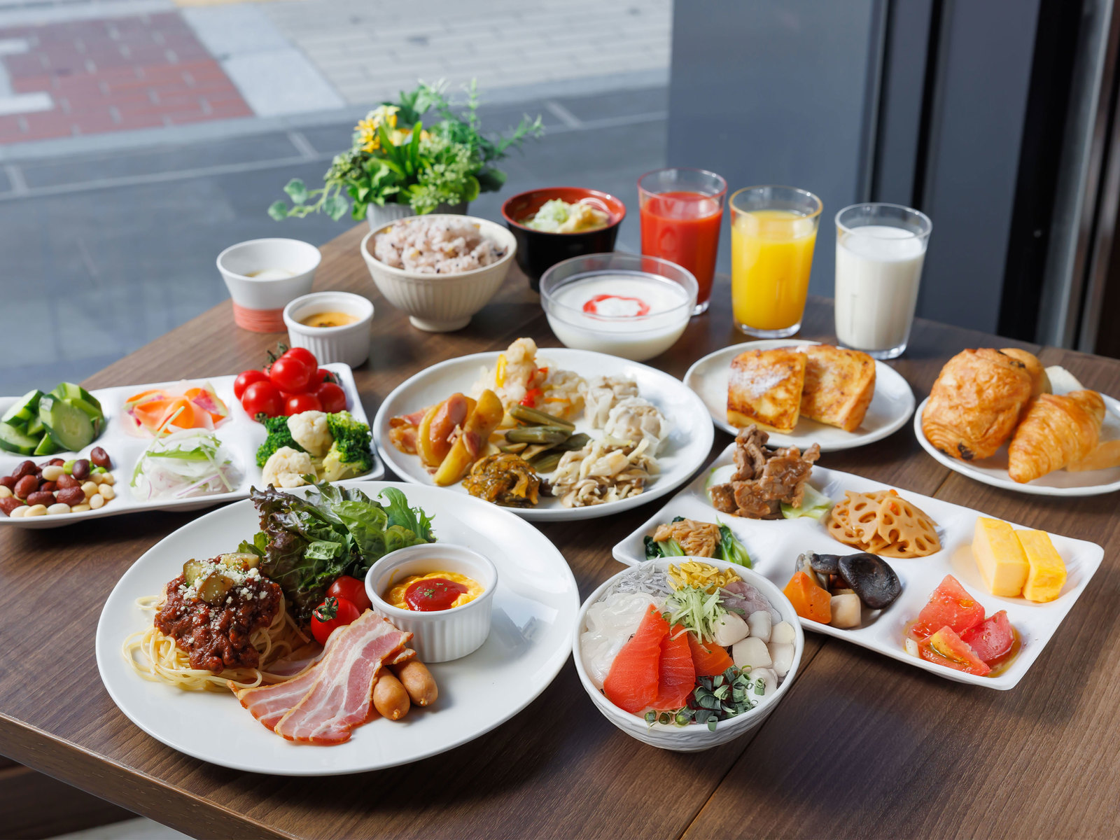 すすきのグランベルホテル 【スタンダード】道産食材を満喫！和洋60種の朝食ビュッフェ★癒しの天空露天風呂／朝食付