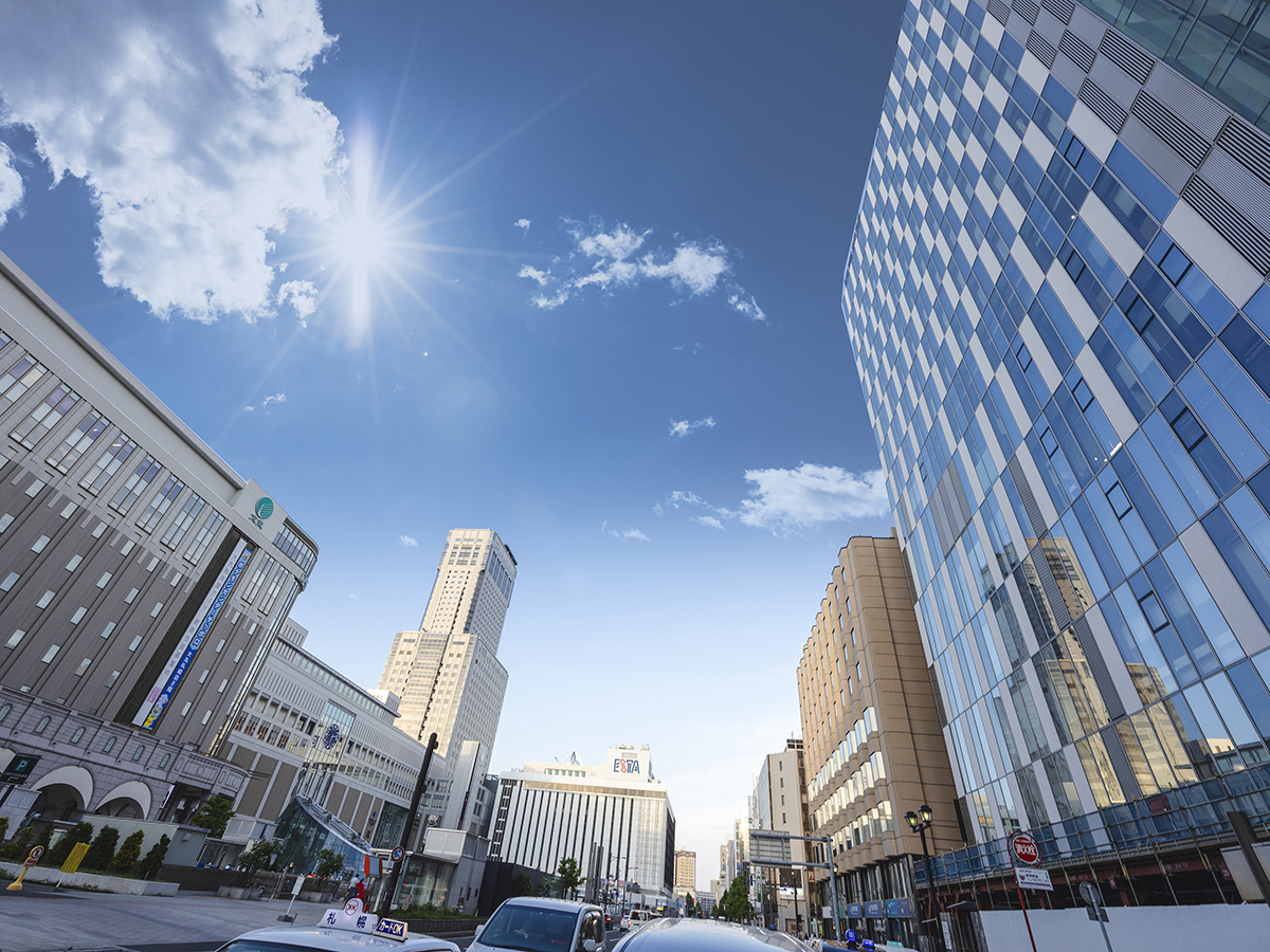 ホテルグレイスリー札幌 ［食事なし］札幌駅徒歩1分＆地下街直結！14時IN・11時OUTのロングステイで快適札幌旅