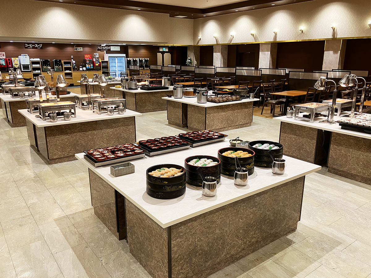 湯の川観光ホテル祥苑 【スタンダード】1泊2食バイキングプラン(90分無料飲み放題付)
