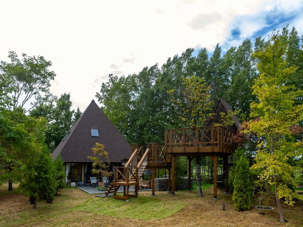 北天の丘 あばしり湖 鶴雅リゾート ◆【HILLTOP VILLAGE IZUBA】ヴィラ...