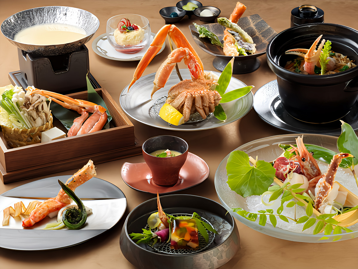 北天の丘 あばしり湖 鶴雅リゾート 【スタンダード】1泊2食付き！カニを存分に味わうカニ会席