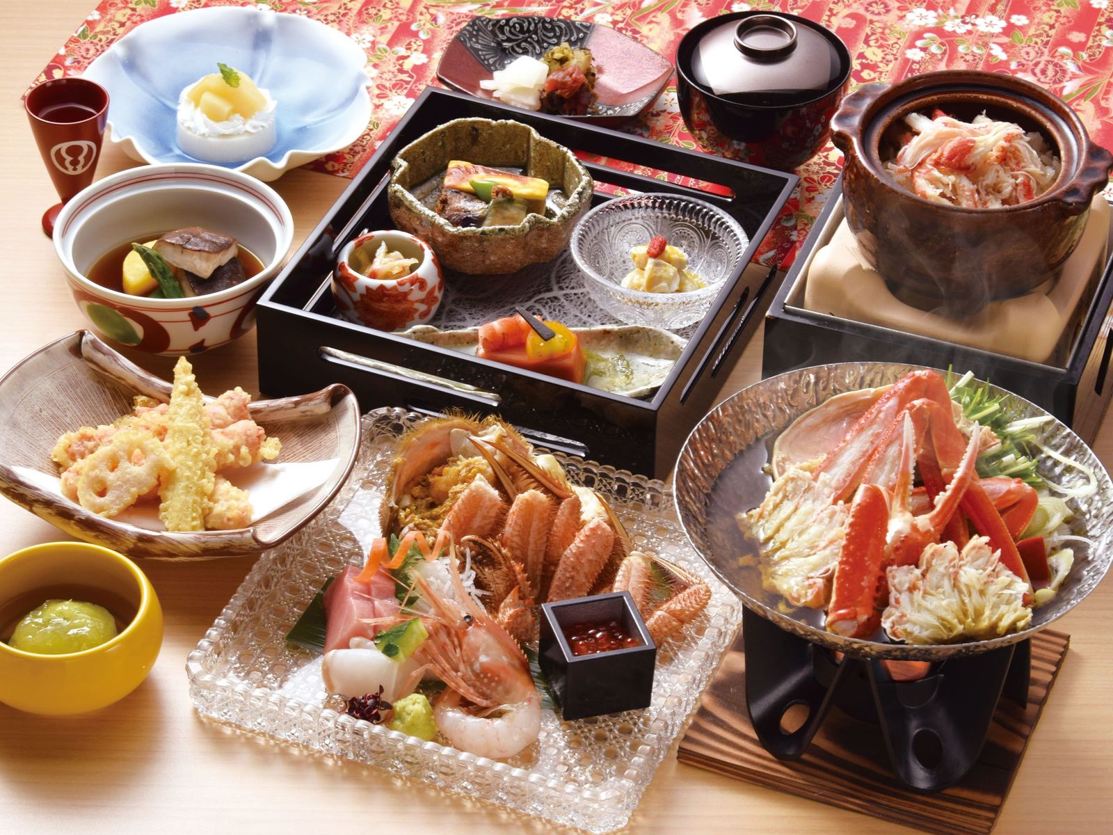 第一滝本館 【スタンダード】カニ尽くしの贅沢なご夕食をお部屋で味わう部屋食プラン／蟹御膳・和朝食