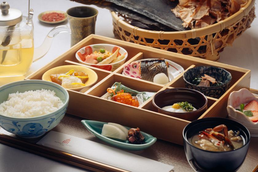 オーセントホテル小樽 【美味しい香りが広がる朝】出汁を味わう和朝食膳or焼き立てパンと季節食材の洋食ブッフェ
