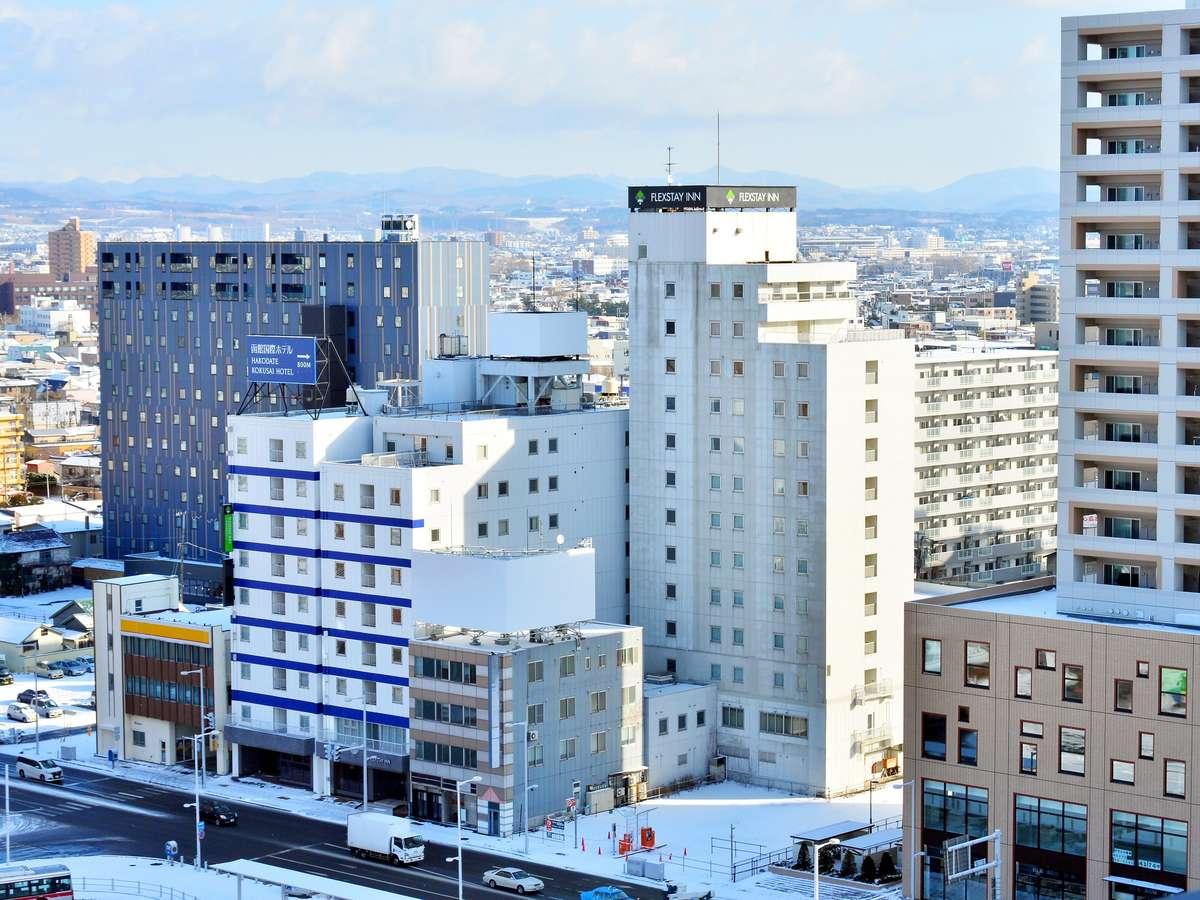 フレックステイイン函館駅前(2025年7月18日～ホテルマイステイズ函館駅前) 【スタンダード】函館駅から徒歩3分の好立地♪≪素泊まり≫