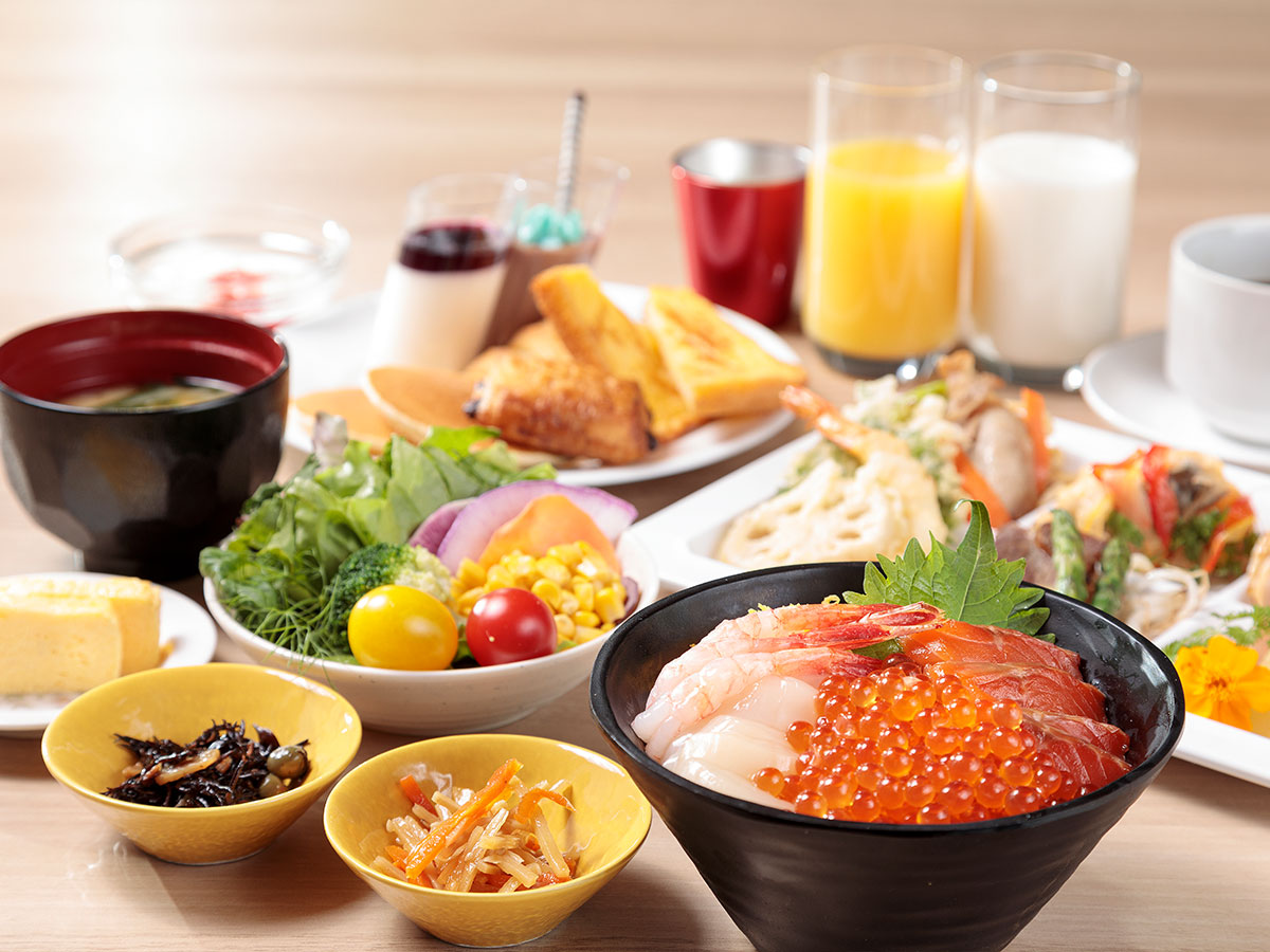 ホテルウィングインターナショナル旭川駅前 【2連泊割引／朝食付】2泊以上の宿泊予約でお得に！朝食は充実の「和洋ブッフェ」をご用意