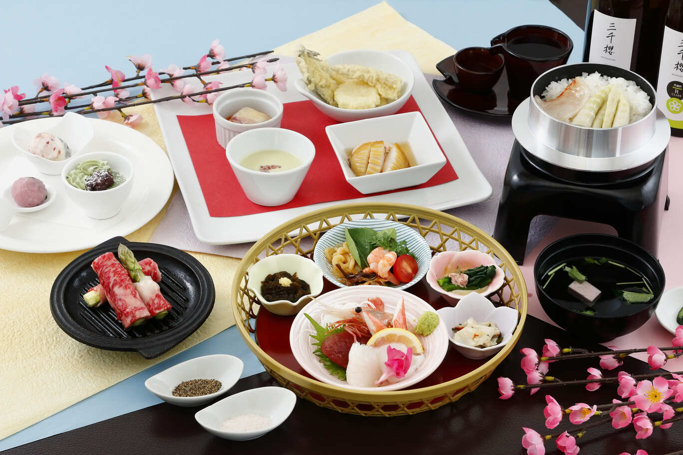 森のゆ ホテル花神楽 イオン《～9月30日ご宿泊分》花神楽一押し！当館料理長が自信を持ってお奨めする「料理長厳選季節の御膳（１泊２食付）」ご宿泊プラン