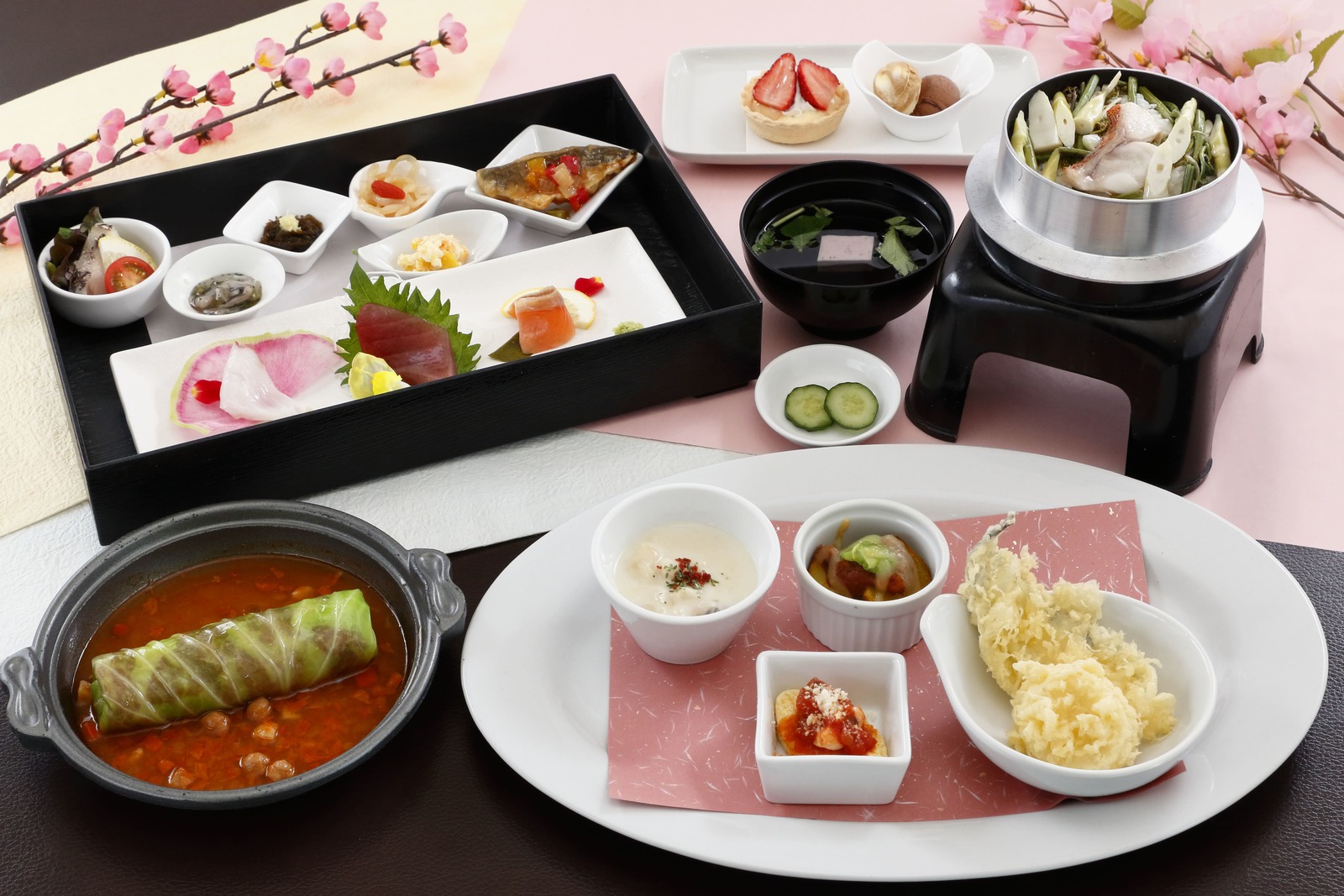 森のゆ ホテル花神楽 イオン・旬の食材で和洋創作料理を堪能～「季節の花神楽御膳(１泊２食付)」ご宿泊プラン