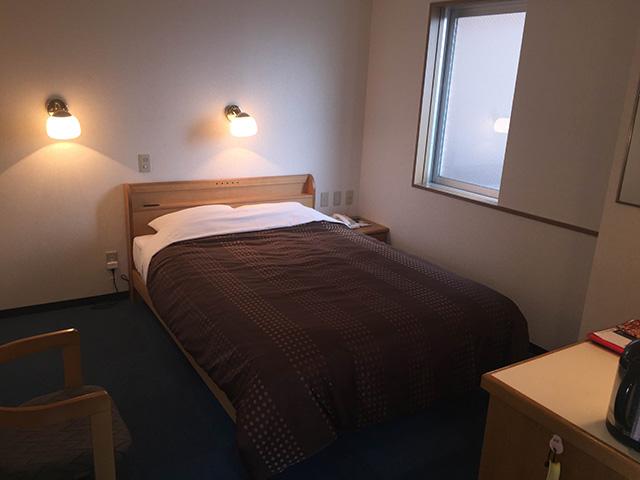 ホテルトレンド旭川 ダブルルーム【140cmベッド1台】