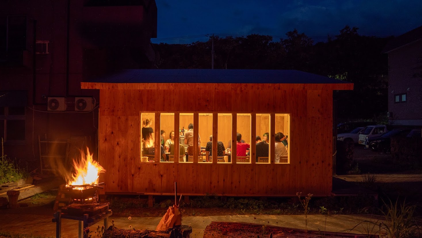 glampark 小樽はなえみ ★BBQ小屋付き！市場直送海鮮と各種お肉の豪華BBQプラン【2食付き】