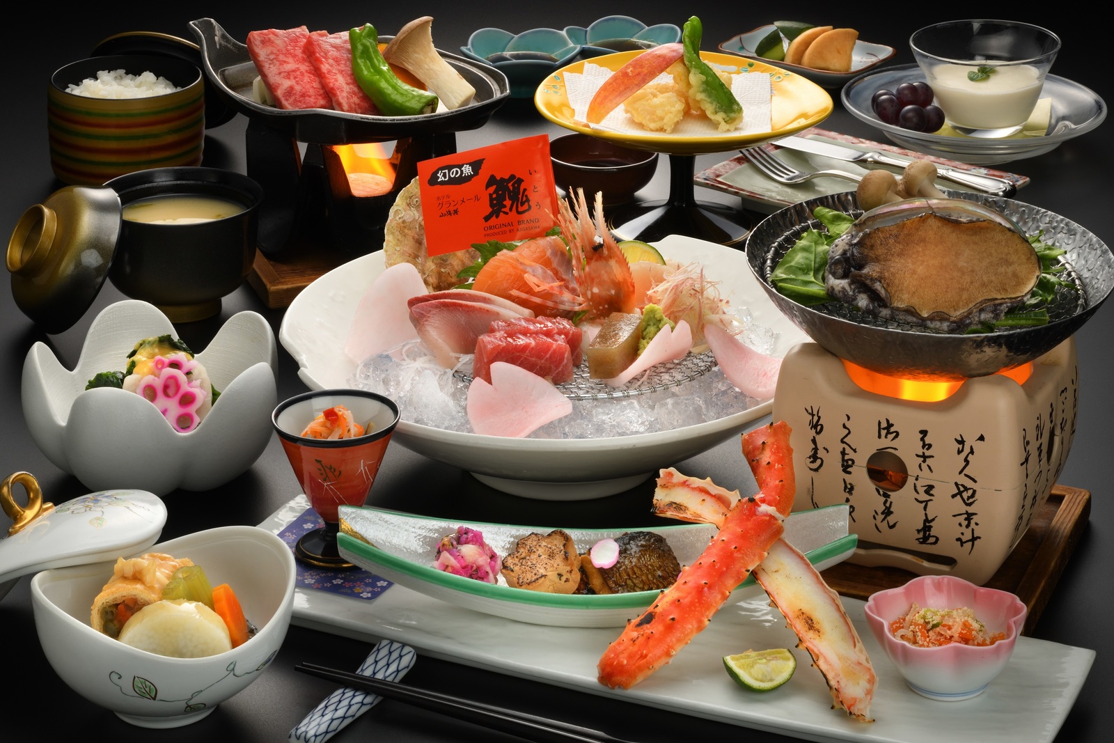 ホテルグランメール山海荘 【早期割30】幻の魚「イトウ」が味わえる！料理堪能 贅沢和会席プラン～オールインクルーシブ～■25年4月～