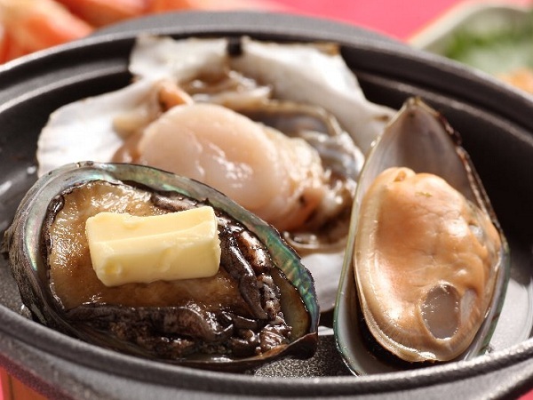龍飛崎温泉　ホテル竜飛 当館一番人気☆あわびほたて焼膳☆スペシャルプラン