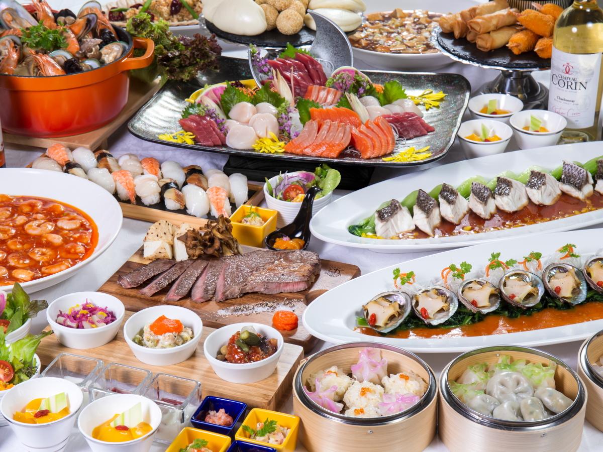 亀の井ホテル 青森まかど 【青森の恵み　ディナーバイキング】夕食は青森ならではの海産物と本格中華など約70種類の食べ放題プラン