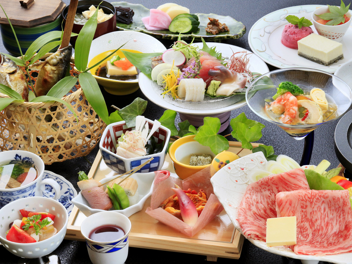 つなぎ温泉 四季亭 【基本懐石】×【つなぎ温泉】≪2食付≫開湯千年！盛岡の奥座敷で四季の食材を使用した懐石と名湯を堪能