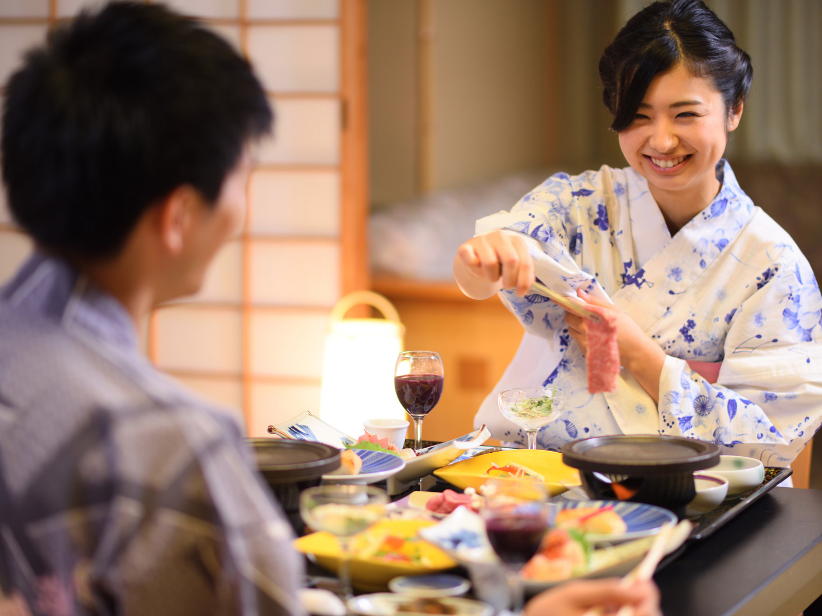 結びの宿　愛隣館 【部屋食】夕食は季節の和食膳♪ 部屋食基本プラン ※5名様以上は個室会場