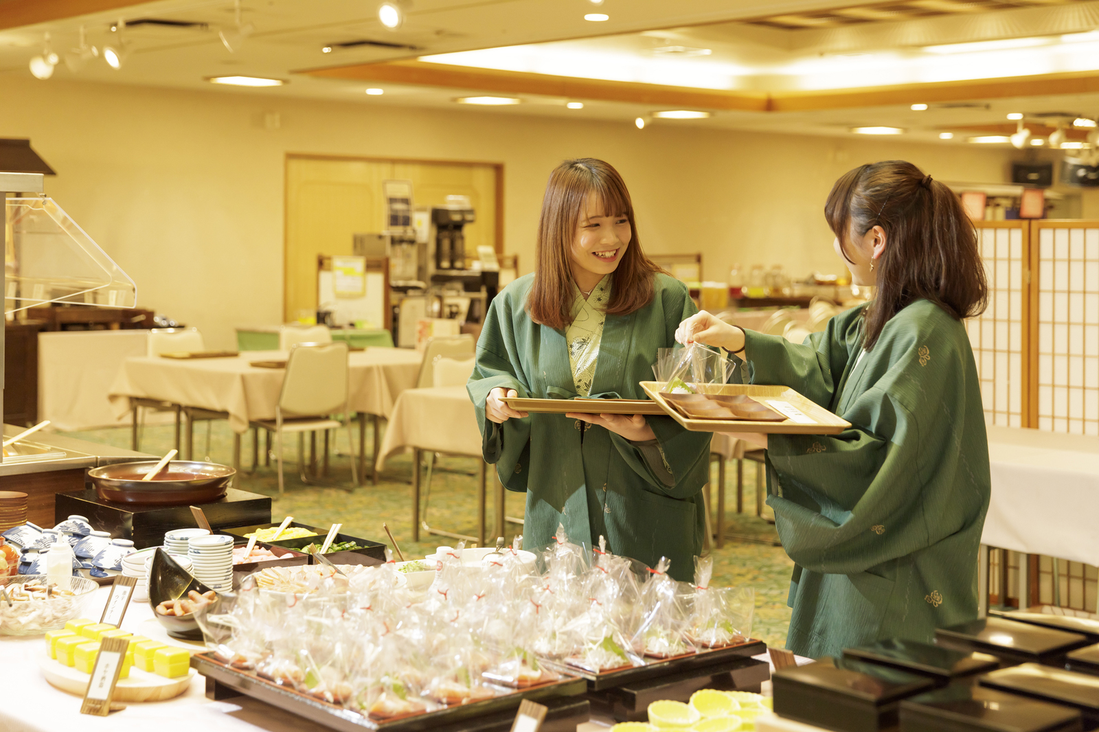 盛岡つなぎ温泉 愛真館 【夕食バイキング】旬の味覚・岩手盛岡の郷土食＆お風呂のはしごでぬぐだまろう！／ドリンクインクルーシブ