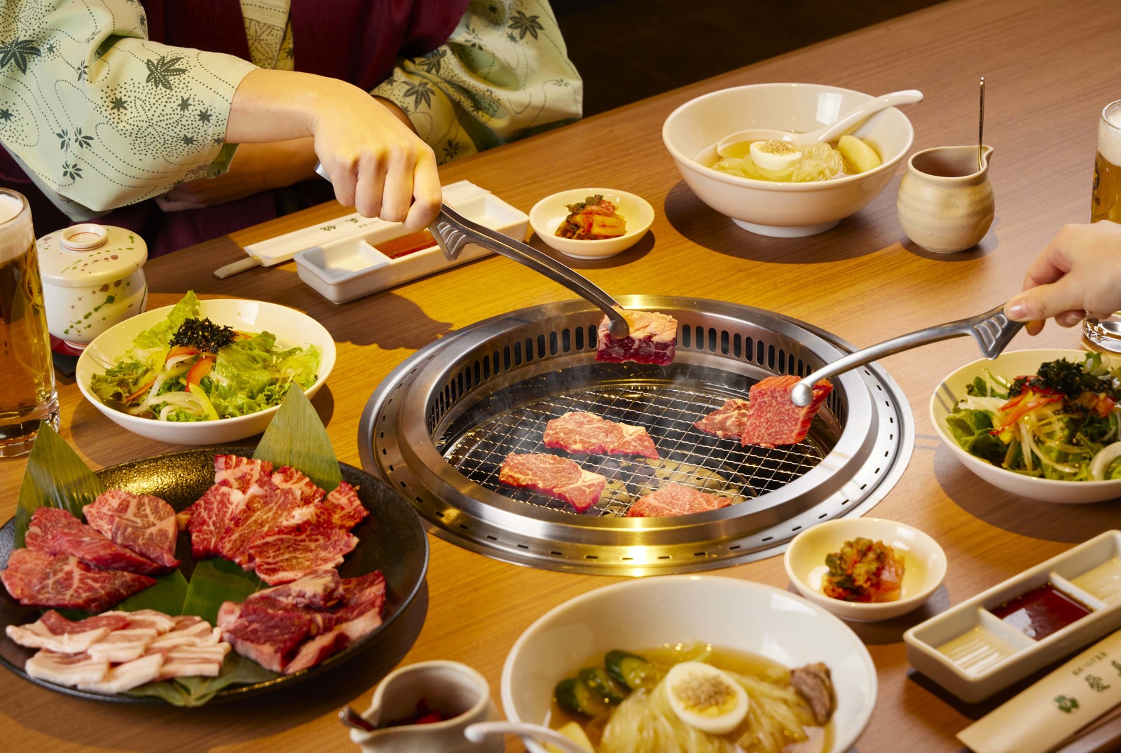盛岡つなぎ温泉 愛真館 【盛岡冷麺・焼肉「黒ひげ Produced by 髭」】老舗人気店の味を堪能／ドリンクインクルーシブ