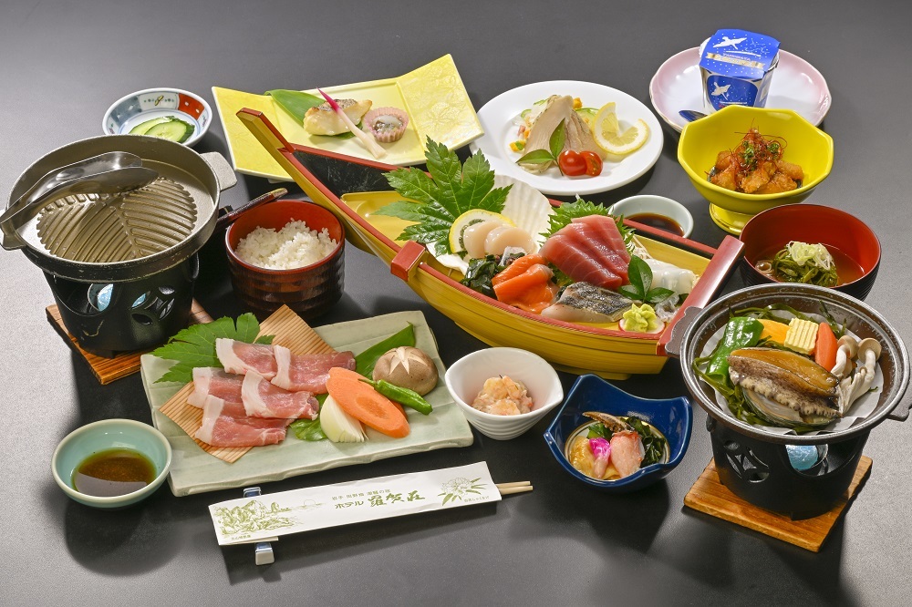 ホテル羅賀荘 【お日にち限定】得々プラン　＜2食付／会食場＞