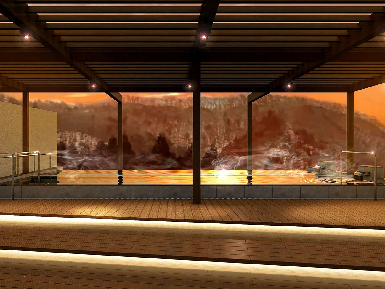 大江戸温泉物語Premium 岩手花巻 【素泊まり】遅めのチェックインOK！お食事なしのシンプルプラン