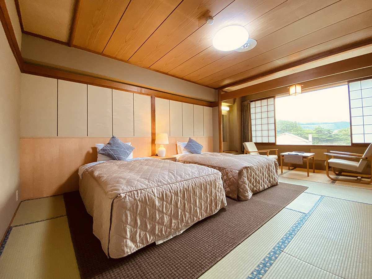 ホテル亀屋 ≪西館 和室ツイン10畳（36平米）禁煙≫