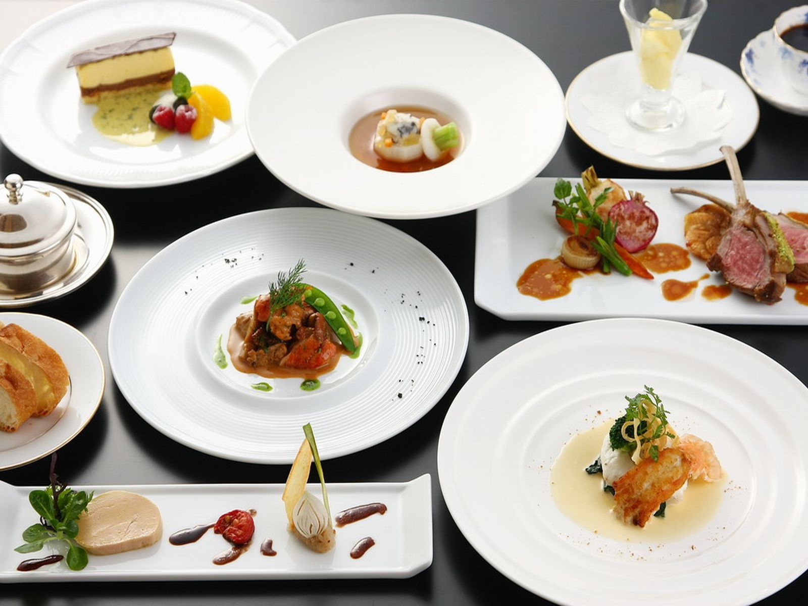 秋保リゾートホテルクレセント 1泊2食付・夕食グレードアップコース(フランス料理)　