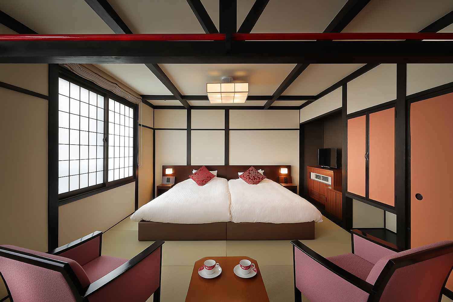 おおみや旅館 和風ハリウッドツイン（全館禁煙）
