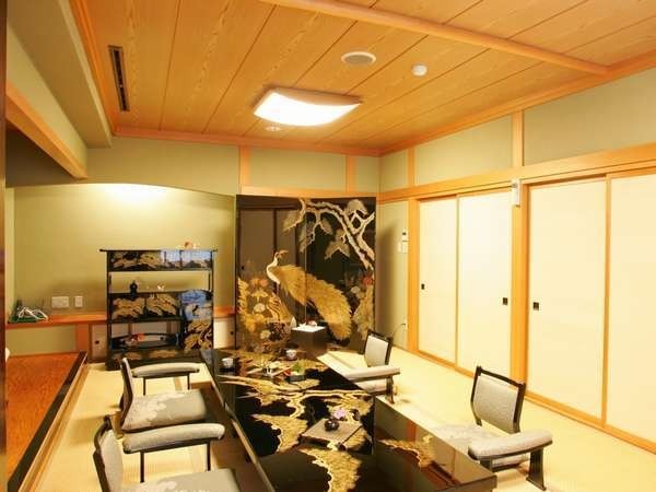 ホテルシンフォニー本館 お部屋でゆっくり温泉が愉しめる特別室・月山