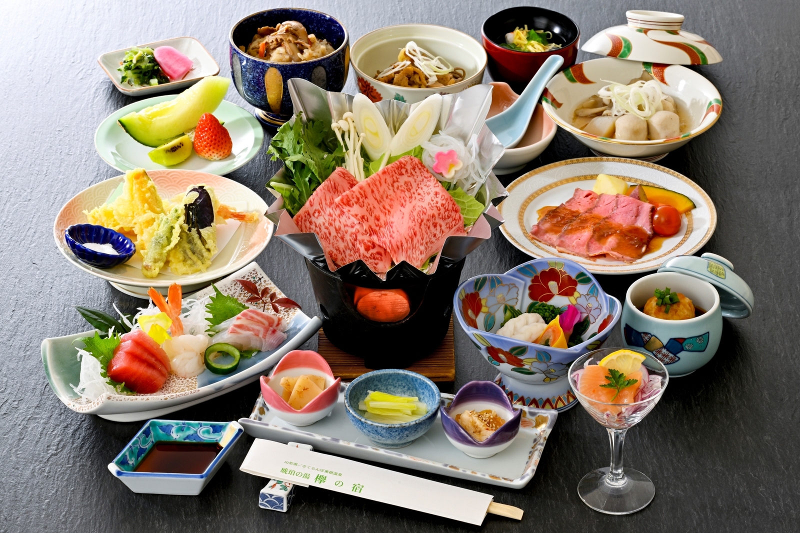 琥珀の湯　欅の宿 ＜湯殿山/少し贅沢な記念旅行＞ 記念日や気分転換に★いつもより贅沢な旅を！ウェルカムドリンク