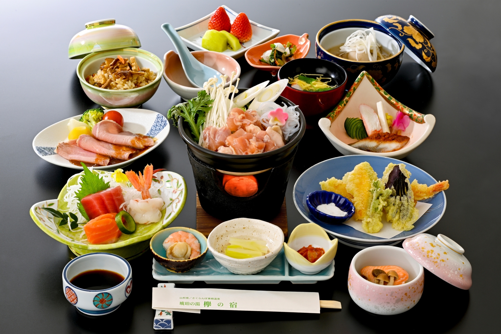 琥珀の湯　欅の宿 ＜羽黒山/気軽な旅行＞ 山形の郷土料理と良質な源泉を堪能♪