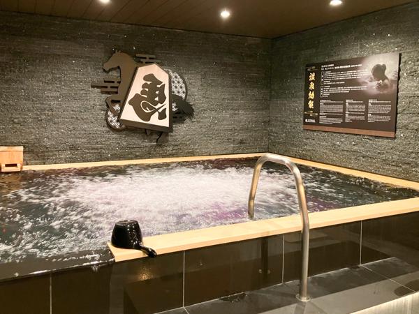 ホテルリブマックス天童 熱湯風呂　斜め