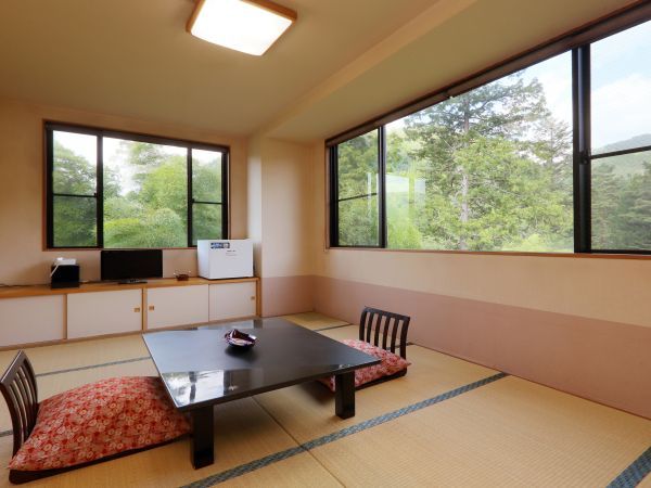 創作料理が自慢の宿　会津　喜多方　熱塩温泉　山形屋 さゆり亭　8畳の小部屋タイプ