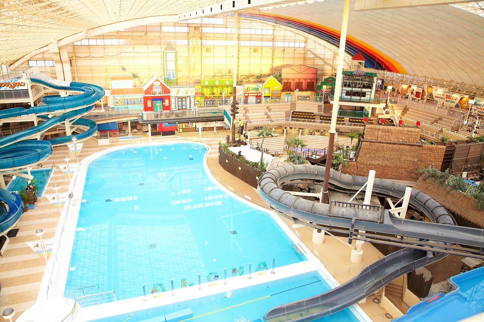 スパリゾートハワイアンズ　モノリスタワー 【学生限定・スライダー3種1日券付き】学生の今だけお得な学割プラン！フレンチポリネシアンブッフェ