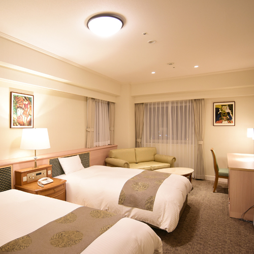 HOTEL SANKYO FUKUSHIMA デラックスツイン【31.8平米】