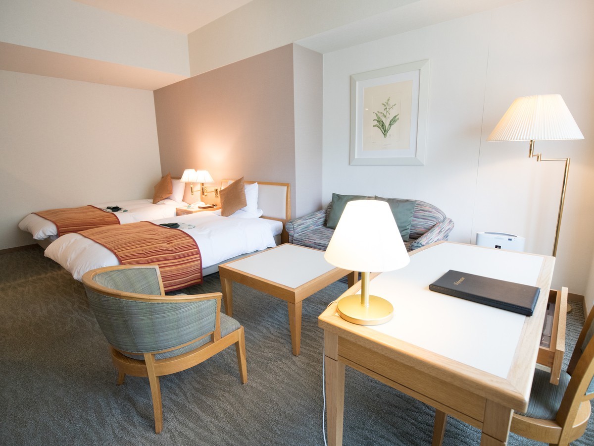 EN RESORT Grandeco Hotel 【デラックスツイン】最上階　37.48㎡　ハイグレード...