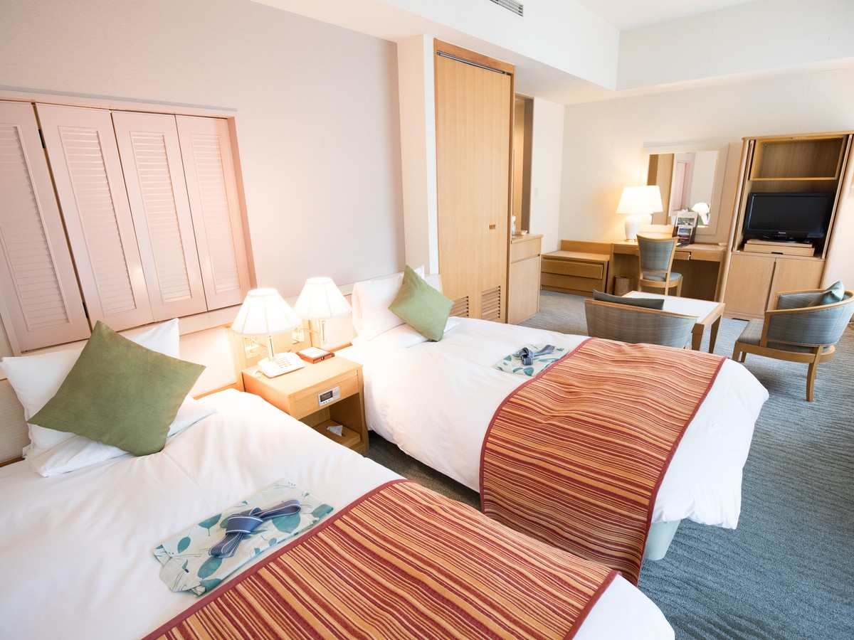 EN RESORT Grandeco Hotel 【エコノミーツイン】最上階　定員2名　バルコニー付＆お...