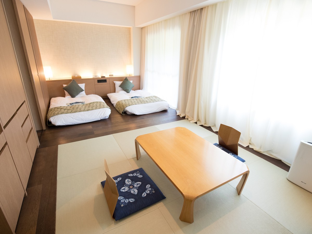 EN RESORT Grandeco Hotel 【和モダンツイン】最上階　33.87㎡　畳＆低床ベッド...