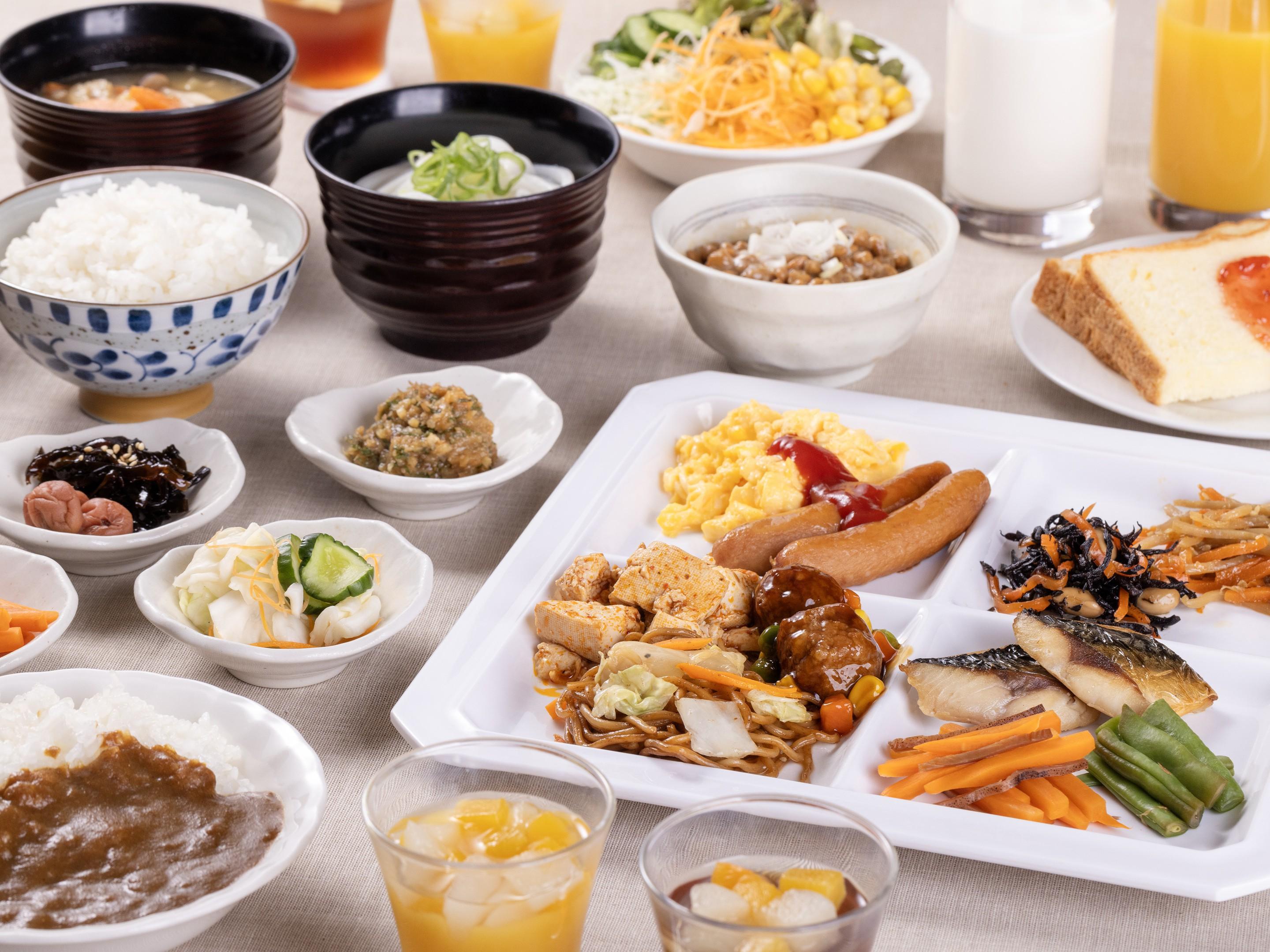 ホテルウィングインターナショナル須賀川 【スタンダード/朝食付き】朝食は「朝食ビュッフェ」をご用意