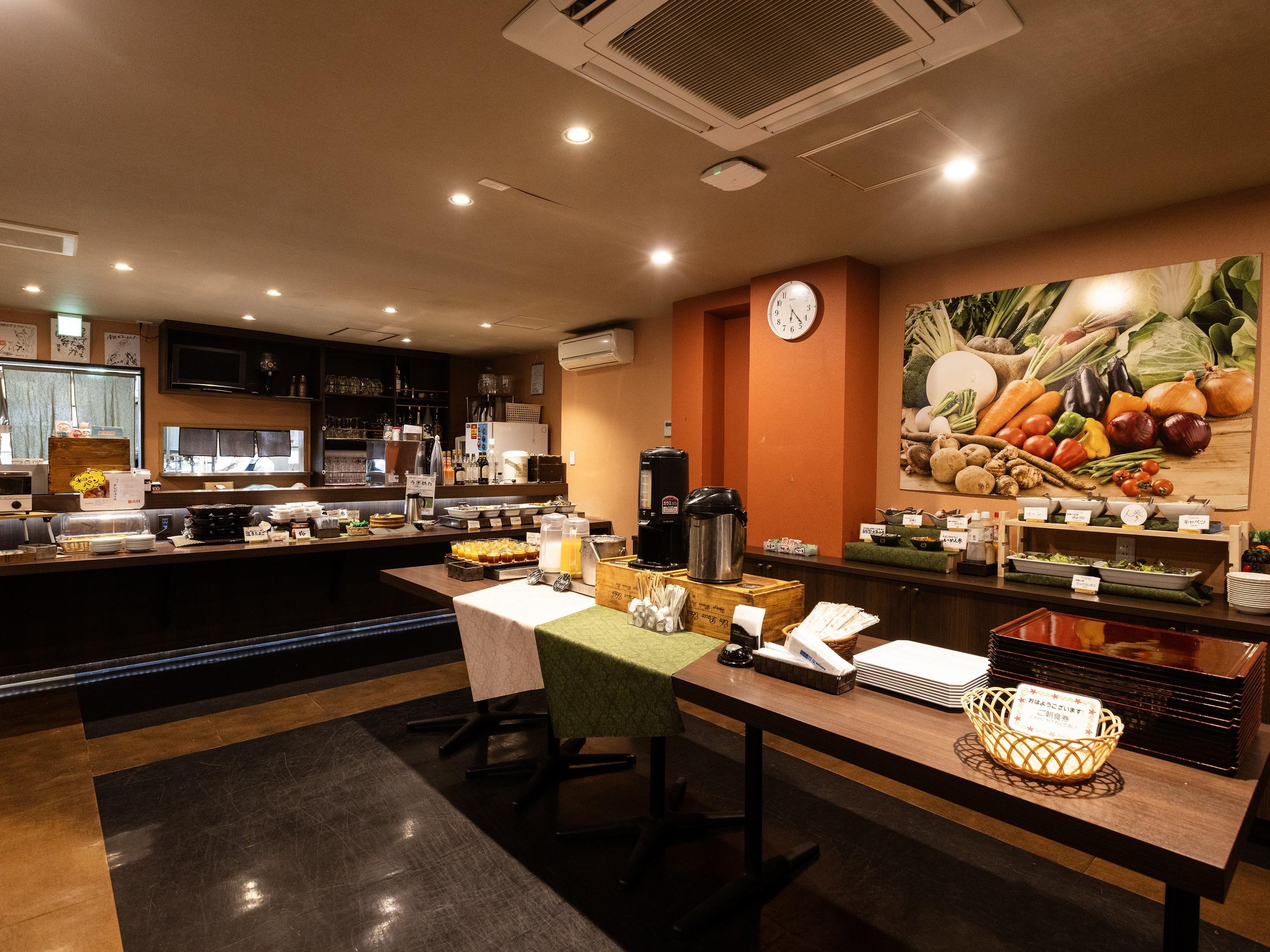 ホテルウィングインターナショナル須賀川 【スタンダード/朝食付き】朝食は「朝食ビュッフェ」をご用意