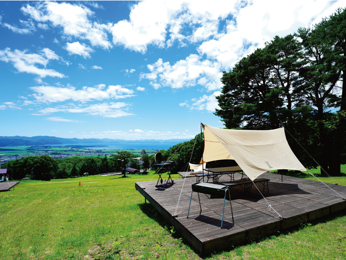 猪苗代はやま温泉　ヴィラ イナワシロ 【 夏旅★体験】磐梯山の風と猪苗代湖の絶景を味わう、バーベキュー体験プラン！スペシャル満腹コース！