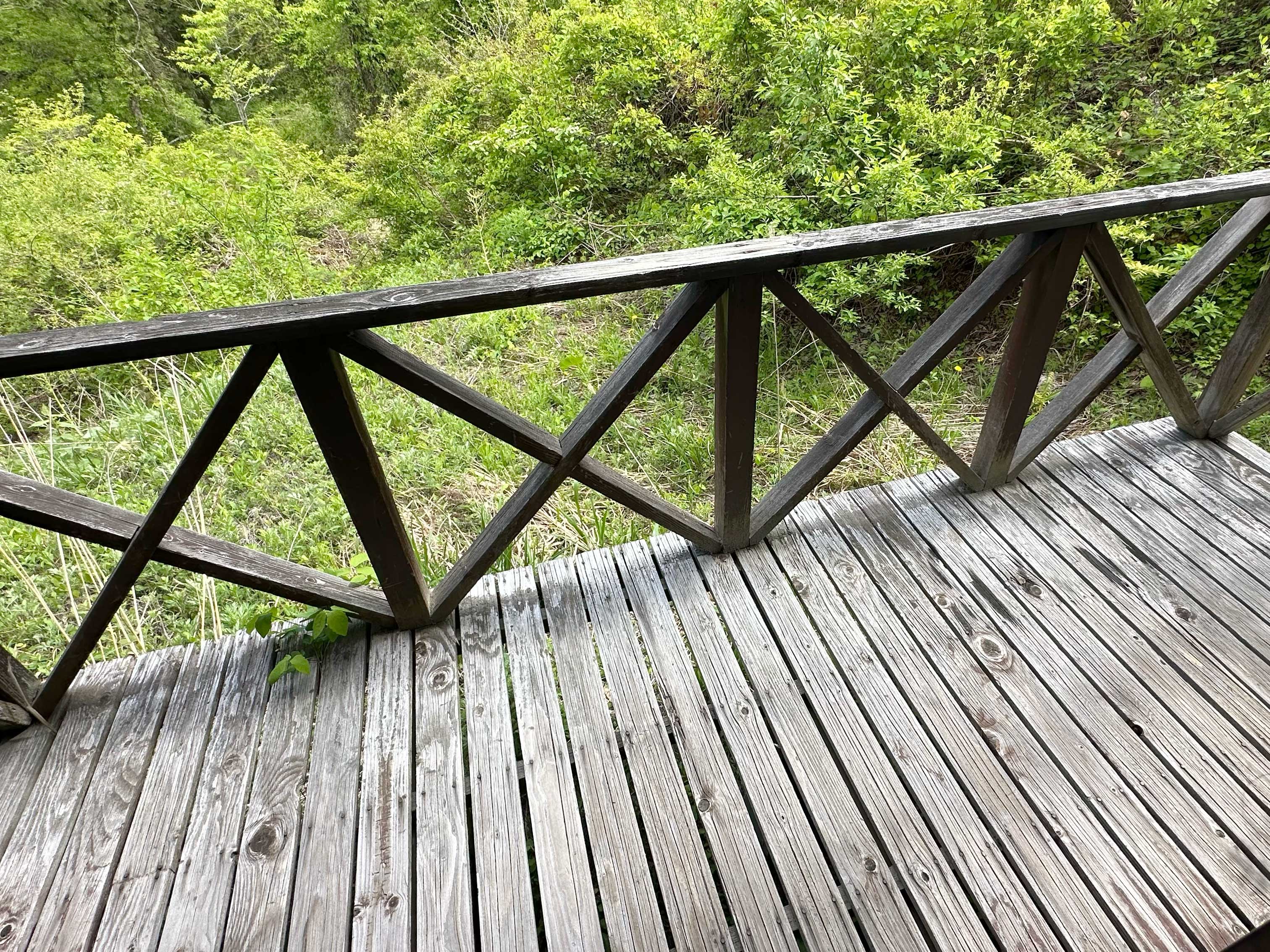 Nature cottage Akabeko 戸建てタイプ3LDKコテージ一例：テラス